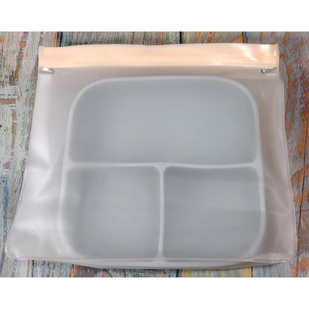 Teemi Baby Silicone‎ Divided Plate